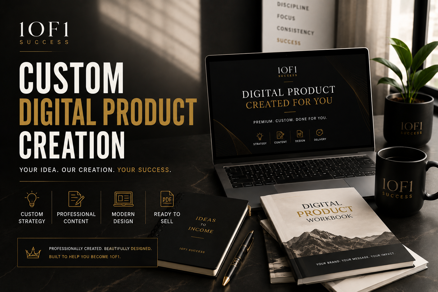 1OF1 Custom Digital Product Creation
